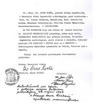 Priopćenje povodom neistina objavljenih u članku Jutarnjeg lista pod naslovom „Crkva je prisvojila zbirku moga bratića biskupa Đure Kokše“